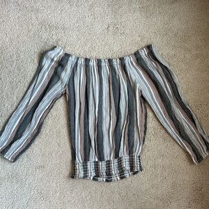 Aeropostale Off-the-Shoulder Blouse